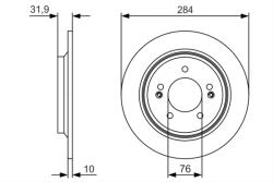 Bosch Disc frana BOSCH 0 986 479 V09 (0 986 479 V09) - fixbox