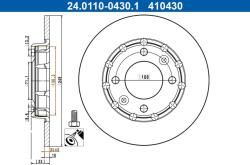ATE Disc frana spate Opel Corsa F, Peugeot 208 II ATE 24.0110-0430.1 (24.0110-0430.1)