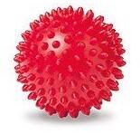 PINO PINOFIT® golyó - süni, piros, 8 cm