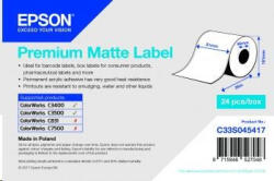 Epson Rolă de etichete Epson, hârtie normală, 51 mm (C33S045417)