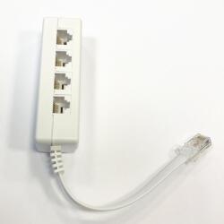 Datacom UTP CAT3 4xRJ45 (8p2c-1M/4F) (4207)