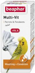 Beaphar Multi-Vit Parrots Preparat cu vitamine pentru papagali 20 ml