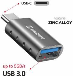 SWISSTEN Otg Adapter Usb-c(m)/usb-a(f) (55500100)