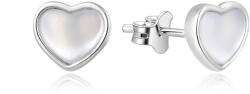 Beneto Ezüst szív gyöngy fülbevaló AGUP2355L