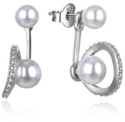 MOISS Eredeti ezüst fülbevaló gyönggyel 2 az 1-ben E0003088