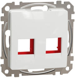 Schneider Electric Sedna Design & Elements - SDD111441C -2xRJ45 adapter, KRONE, ICS, AMP-Tyco betétekhez, fehér (SDD111441C)