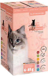 Catz Finefood 6x85 g catz finefood Fillets mix 1. 6 változattal nedves macskatáp