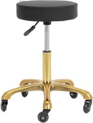 Physa Gurulós szék - 54 - 72 cm - 150 kg - Fekete / Arany (PHYSA WORCESTER BLACK_GOLD)