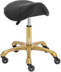 Physa Nyeregszék - 55 - 70 cm - 150 kg - fekete/arany (PHYSA YORK BLACK_GOLD)