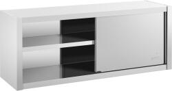 Royal Catering Rozsdamentes acél szekrény - 150 x 45 cm (RCSSWC-150X45-S)