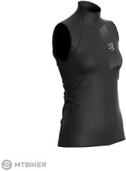 Compressport Hurricane Windproof női mellény, fekete (L)
