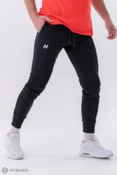 NEBBIA Reset 321 vékony melegítőnadrág, fekete (XXL)