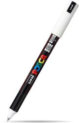 uni Marker UNI Posca PC-1MR, varf metalic, 0.7 mm, Alb (M839)