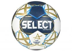 Select HB Ultimate EHF Champions League 25/26, fehér-arany, 3 (1328_BLUE-WHITE_3)