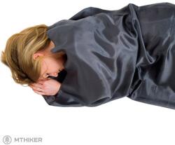 LIFEVENTURE Silk Sleeping téglalap alakú hálózsák, szürke