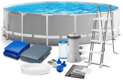 Intex Fémvázas medence szett Intex Prism 457x122 cm (203200195)