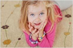 Bakero Dětský koberec Kids Flowers beige round Szőnyeg (150x150 cm)