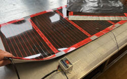  Palánta fűtés kész 3m " M"