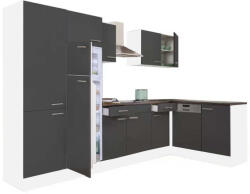 Leziter Yorki 340 sarok konyhabútor felülfagyasztós hűtős kivitelben - pepita - 408 280 Ft