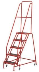  Scara din otel mobila cu platforma, 5 trepte M337097