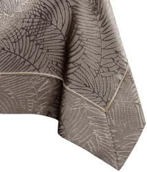 AmeliaHome Asztalterítő Gaia barna dombornyomott 140x400 AmeliaHome