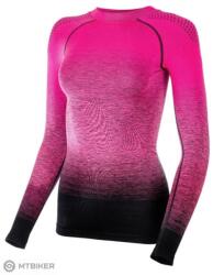 R2 Musa női póló, rózsaszín/fekete (L)