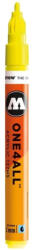 MOLOTOW Marker acrilic Molotow One4All127HS-CO, 2 mm, neon yellow fluorescent 220 (MLW032)