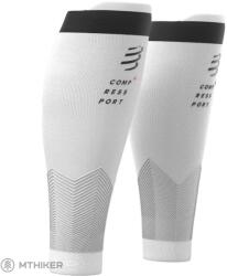 Compressport R2v2 lábszárujj, fehér (T1)