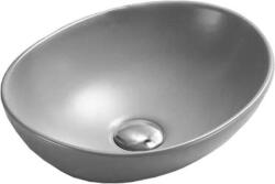 Mexen Elza Mosdó - Ovális - 40x33 cm - Szürke (5903163389713)