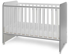 Lorelli Sweet Dream kiságy 60x120 - White Stone Stone Grey