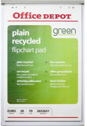  Office Depot/Viking - Újrahasznosított Flipchart Papír - 5 tömb, Sima