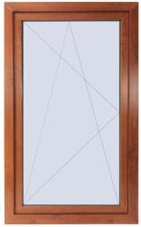 DM 60×90 cm aranytölgy színű bukó-nyíló ablak (tfab5888)