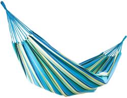 VERK GROUP Függőágy, 200×150 cm, kék csíkos