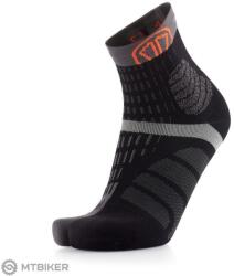 Sidas T-Free Trail zokni, fekete/szürke (XL (EU 44-46))