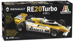 Italeri Renault RE23 Turbo F1 1: 12 makett autó (4707s) (4707s IT) - pepita - 53 637 Ft