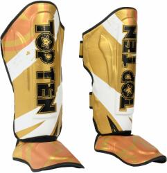  „Urban Arts sípcsontvédő - arany-fehér, L-es méret