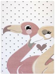  Szőnyeg TINIES FLAMINGOS krémű 80x150