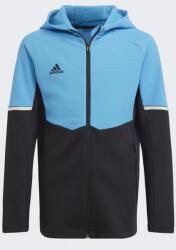 Adidas Gameday Boys kapucnis HM2070 134-140 CM 9-10 ÉV Kék | Fekete