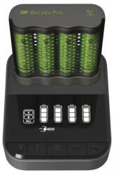 GP Pro P461 akkumulátor töltő, dokkoló + 4×AA GP ReCyko 2700mAh akkumulátor