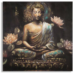  Kézzel készített falfestmény buddha -a- 100x3x100cm (032359000A)