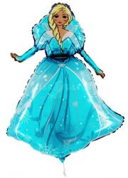  Fólia lufi, mini forma, Elza, jéghercegnő, 38 cm