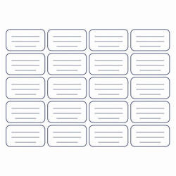 Herlitz 20db-os iskolai etikett