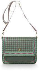 Pip Studio Lóhere Crossbody Táska - Zöld - 25x7x20 cm