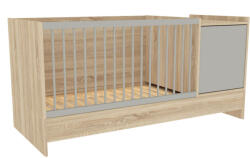 Babastar Harmony 1 ajtós kombiágy - Oak Grey