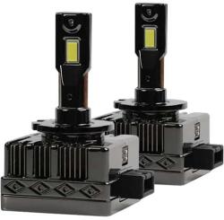 AutoREY 2 db LED izzó készlet D1S/R AutoREY PRO 75W/izzó Chip Cree 50.000 Lumen Plug& Play autós fényszóróhoz, Xenon HID átalakítás LED 12-24V Canbusra, nincs égett izzó hiba