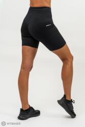 NEBBIA ELITE 467 női rövidnadrág magas derékkal, fekete (XS)