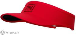Compressport Visor sapka, piros/fekete