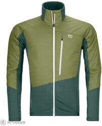 ORTOVOX Westalpen Swisswool Hybrid kabát, vad gyógynövények (L)