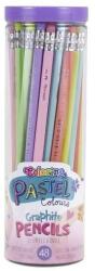 COOLPACK - Colorino grafitceruza radírral - hatféle - Pastel (80844PTR) (5907620180844)