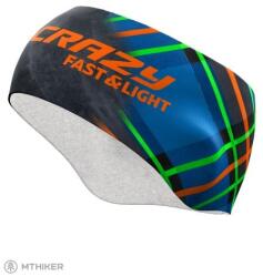 Crazy Band Fast Cut Thermo fejpánt, narancssárga fluo skót mintás (L)